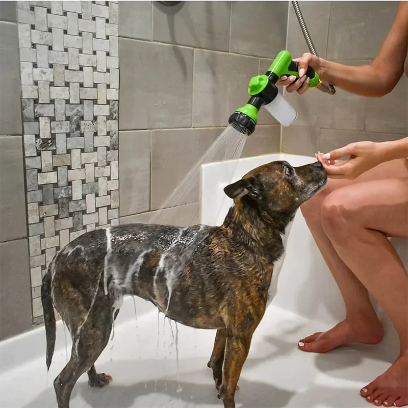 FurBond AquaPaw Pro™ — 8-in-1 Dog Bath Shower Sprayer with Built-In Soap Dispenser